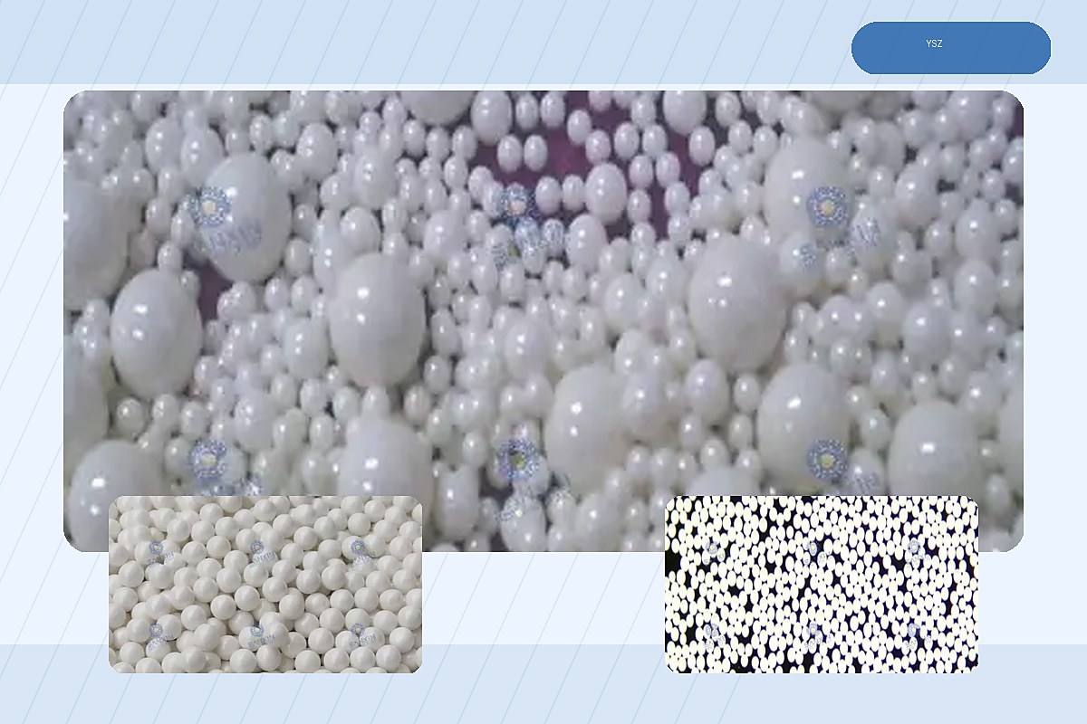Yttria Stabilized Zirconia Beads for Piezoelectric Ceramic Slurry Milling